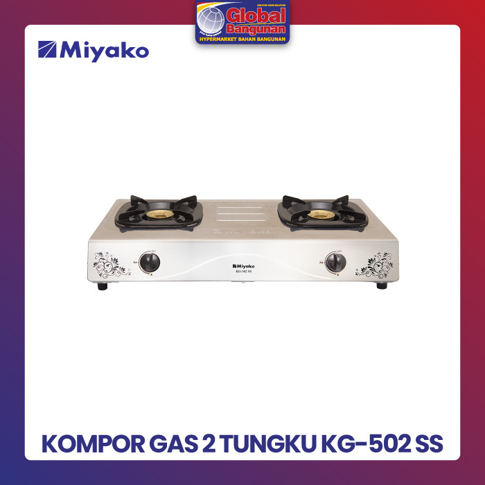 Kompor Gas Tungku Kg Ss Miyako Globalbangunan Store